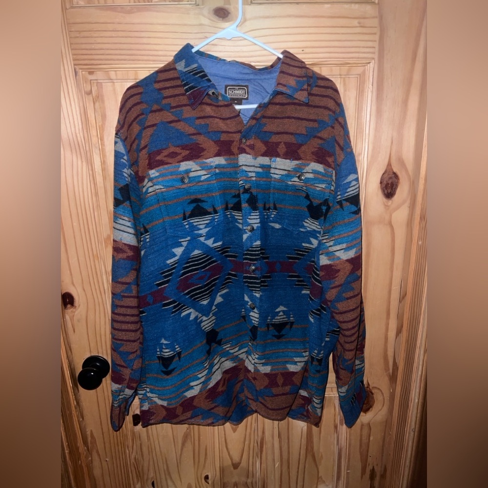 Schmidt workwear shirt-Aztec-XL